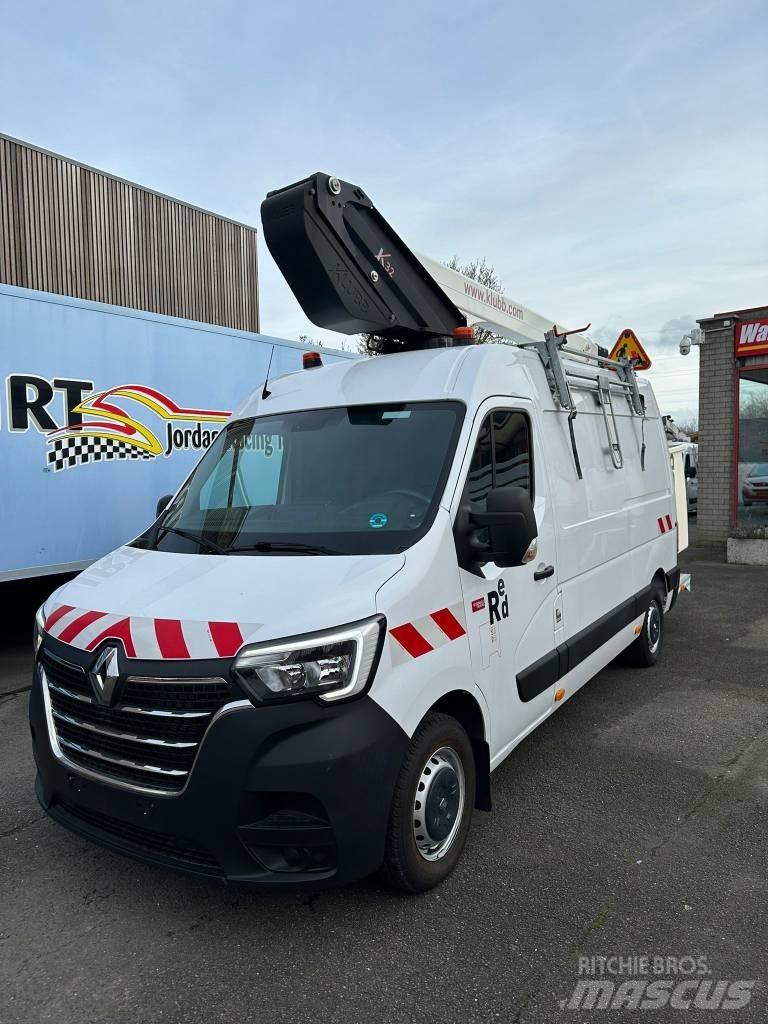 Renault Master المنصات الهوائية المثبتة على مقطورة