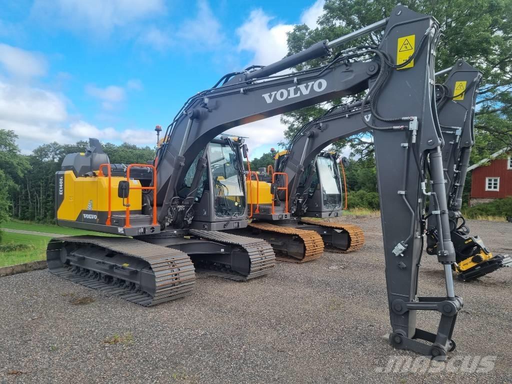 Volvo EC 140 EL حفارات زحافة
