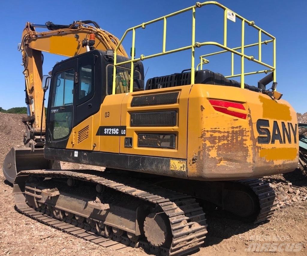 Sany SY 215 CLC حفارات زحافة