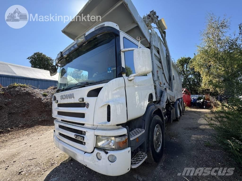 Scania P 420 GB شاحنات المخلفات