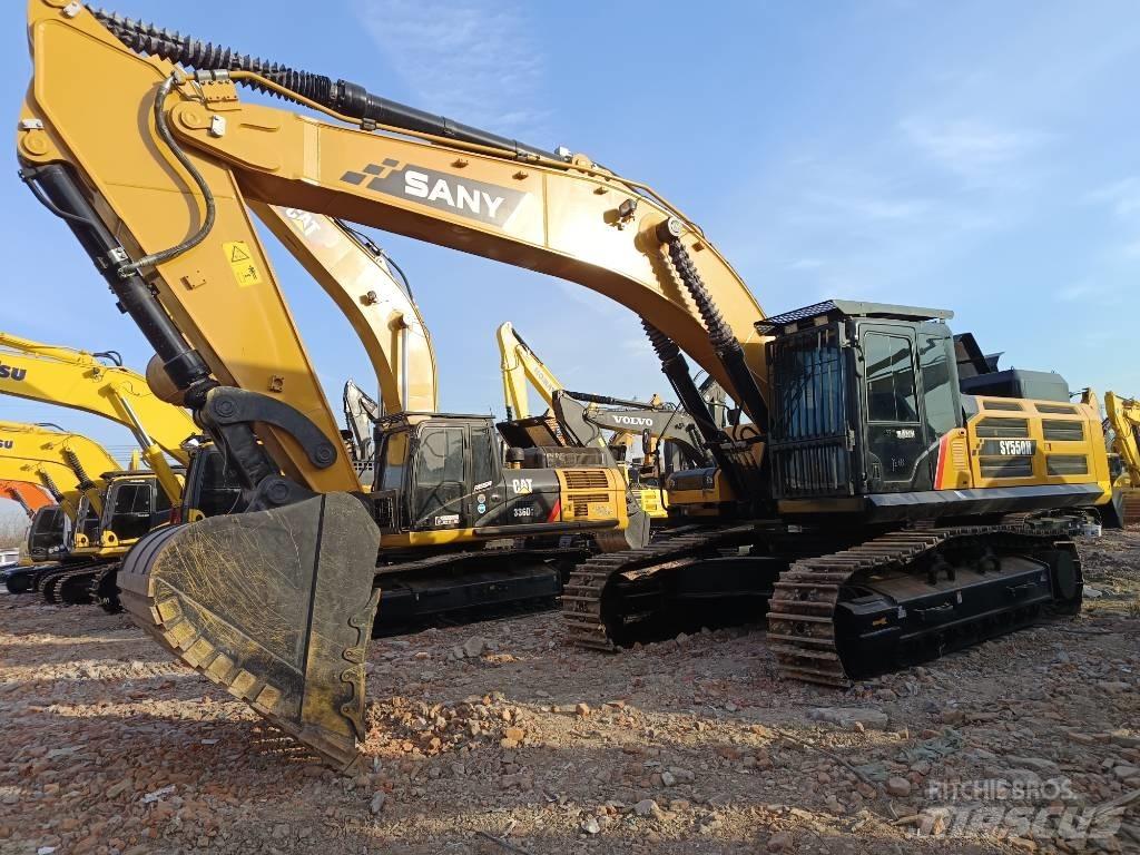 Sany SY 550 H حفارات زحافة