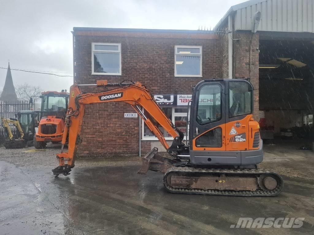 Doosan DX 62 R-3 حفارات صغيرة أقل من 7 طن (حفارات صغيرة)