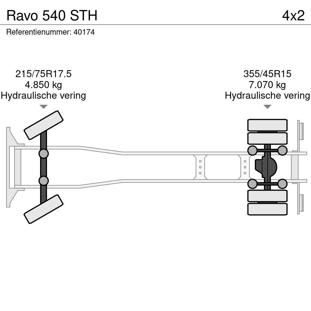 Ravo 540 STH شاحنات كاسحة