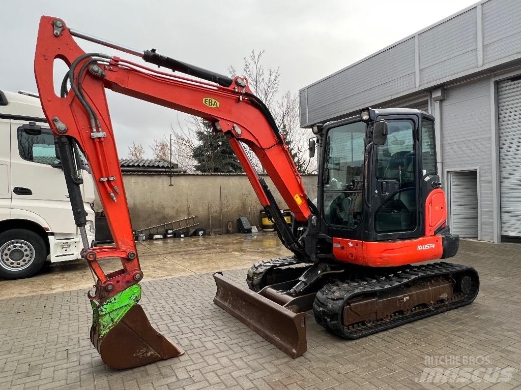 Kubota KX 057-4 حفارات صغيرة أقل من 7 طن (حفارات صغيرة)