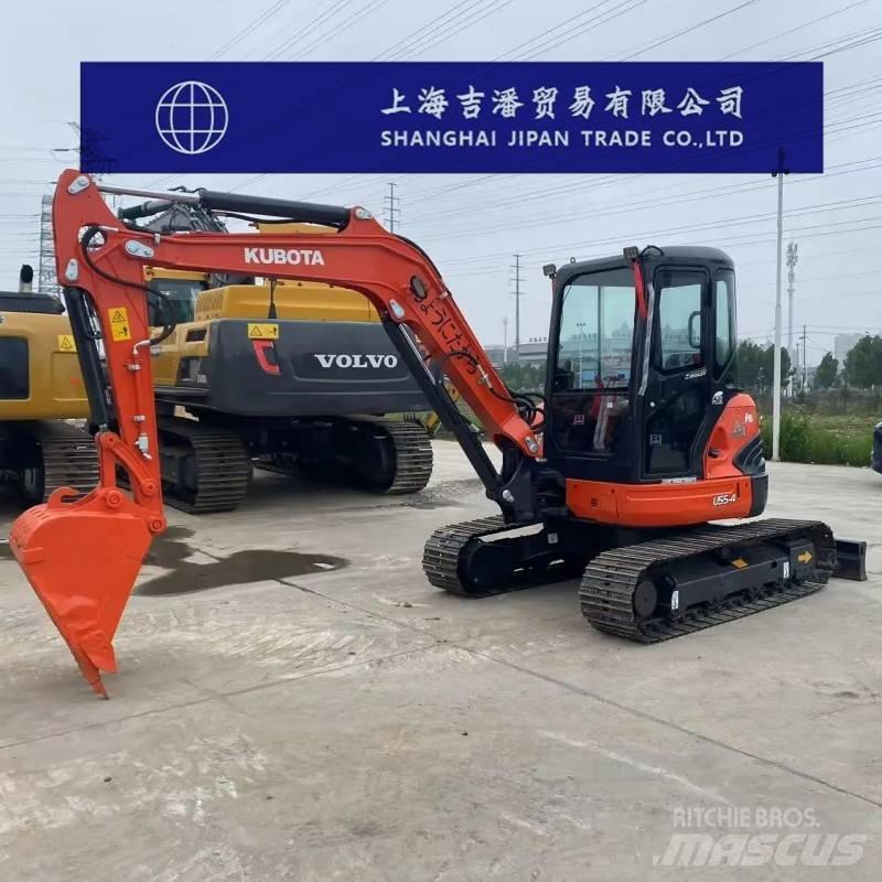 Kubota U 55-4 حفارات صغيرة أقل من 7 طن (حفارات صغيرة)
