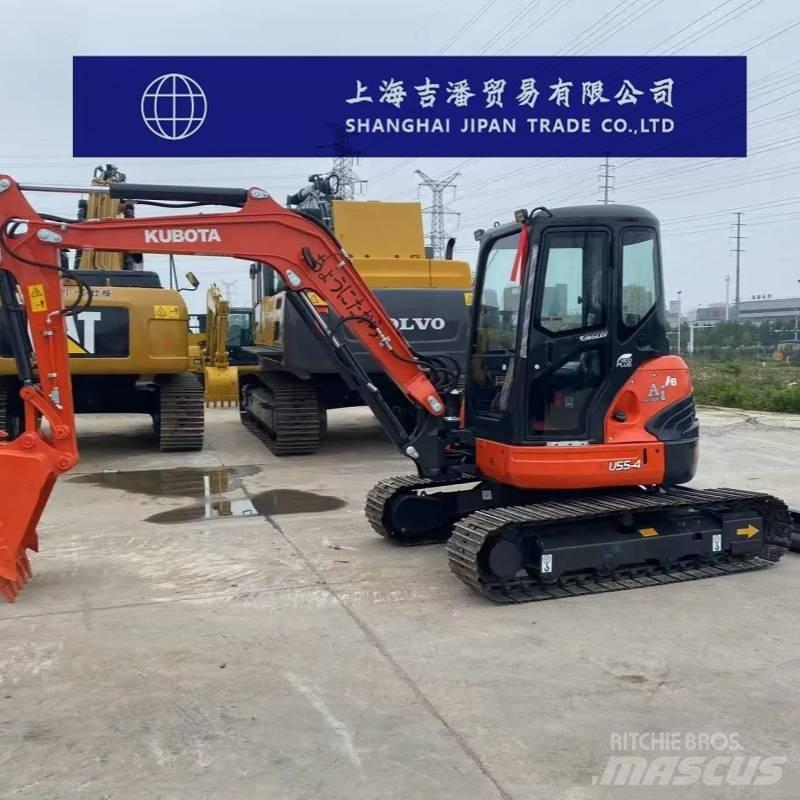 Kubota U 55-4 حفارات صغيرة أقل من 7 طن (حفارات صغيرة)