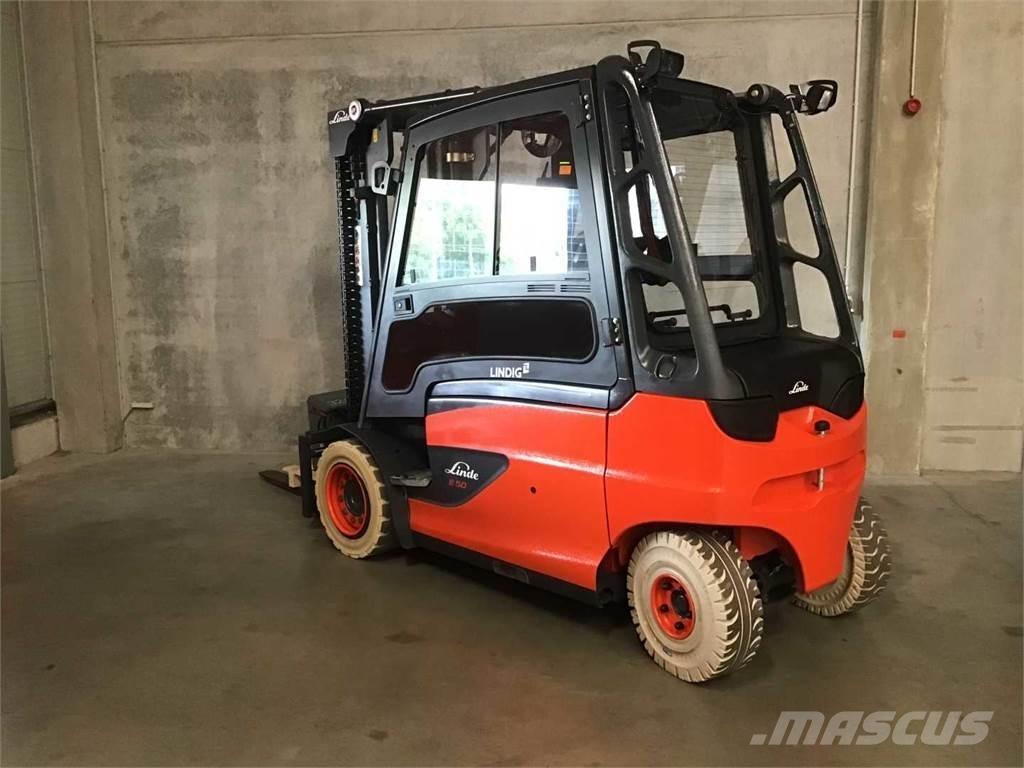 Linde E50HL شاحنات ذات رافعات شوكية تعمل بالكهرباء