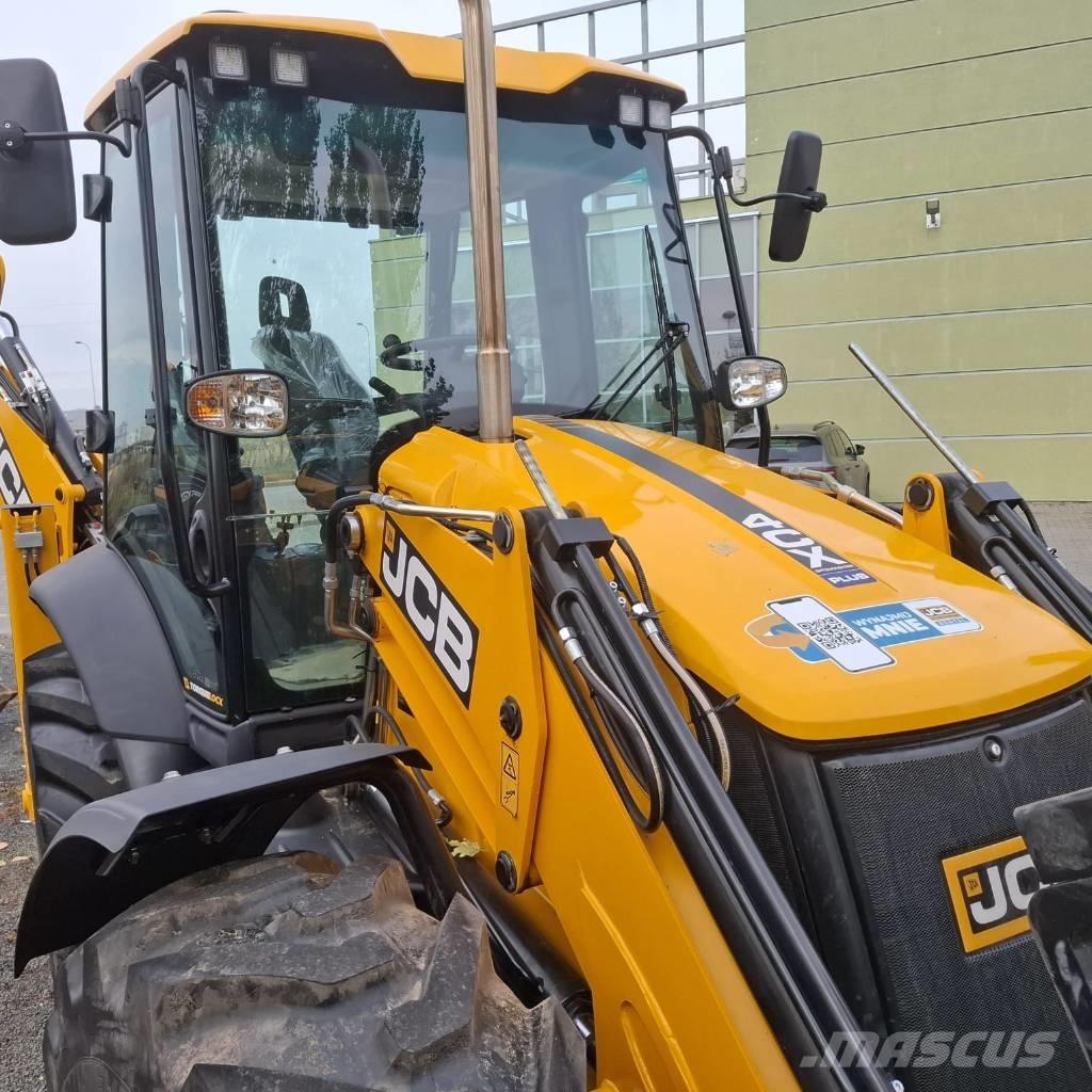 JCB 4CX PLUS AEC لوادر ذات جرافات عكسية