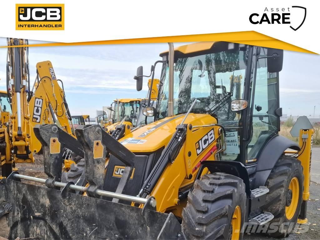 JCB 4CX PLUS AEC لوادر ذات جرافات عكسية