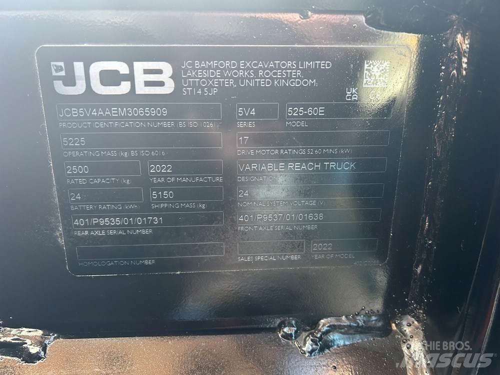 JCB 525-60 E-TECH مناولات متداخلة