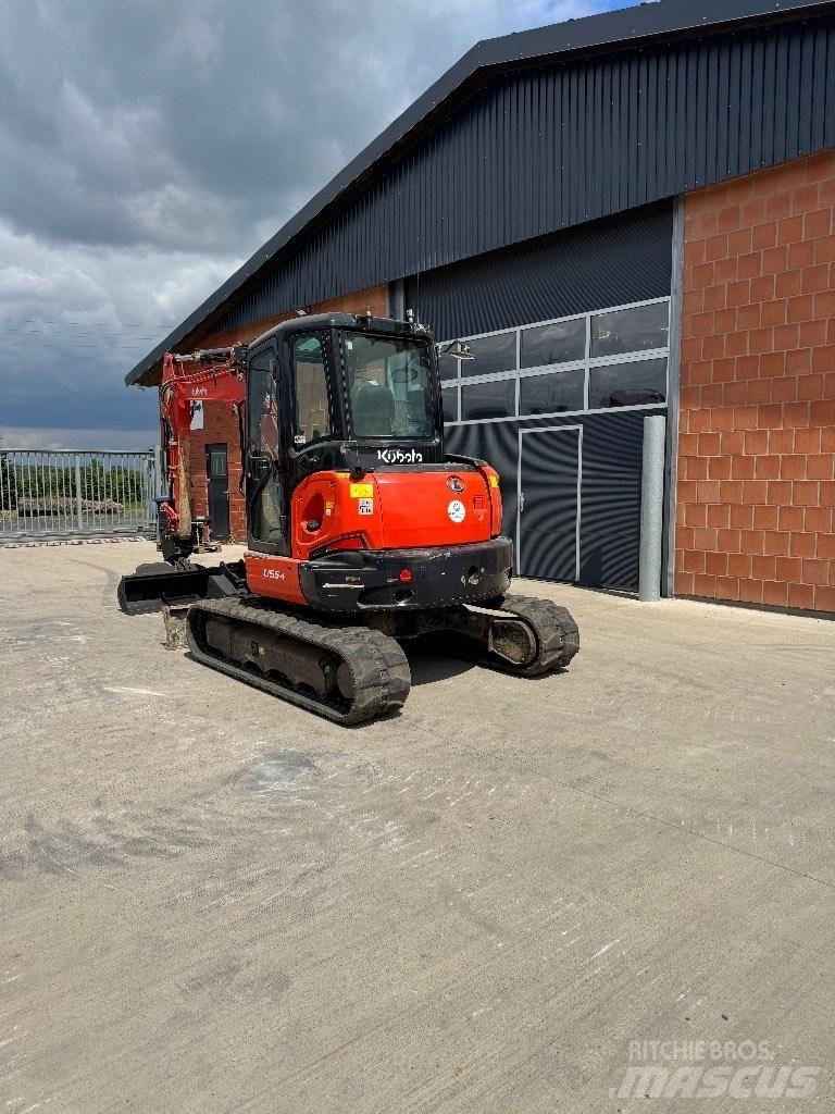 Kubota U 55-4 حفارات صغيرة أقل من 7 طن (حفارات صغيرة)