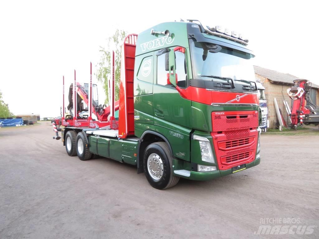 Volvo FH 460 شاحنات أشجار