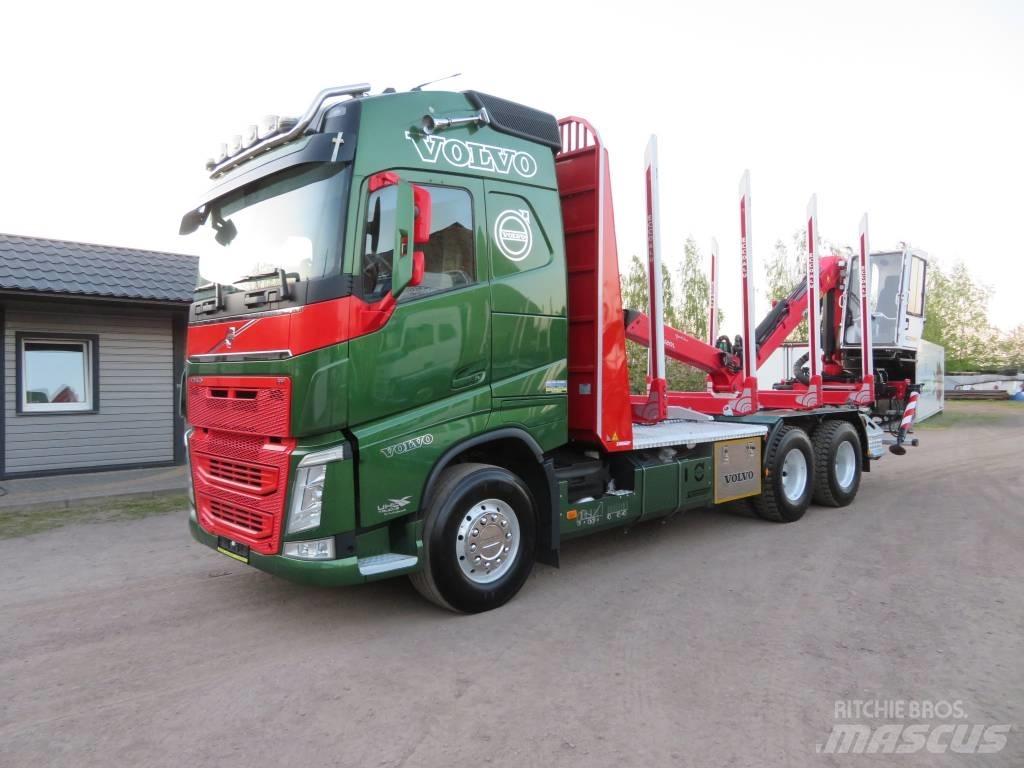 Volvo FH 460 شاحنات أشجار