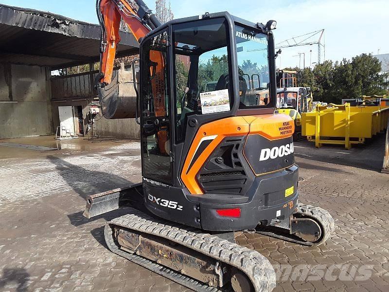 Doosan DX 35 Z حفارات صغيرة أقل من 7 طن (حفارات صغيرة)