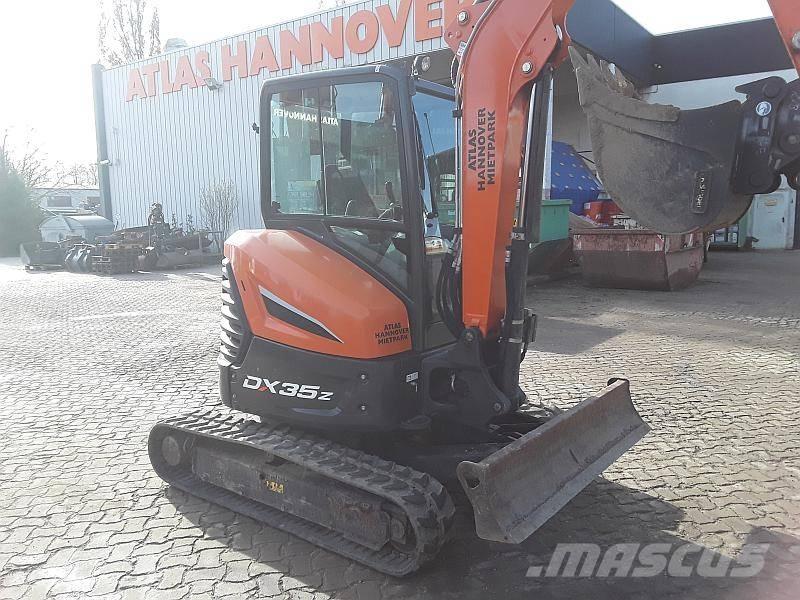 Doosan DX 35 Z حفارات صغيرة أقل من 7 طن (حفارات صغيرة)