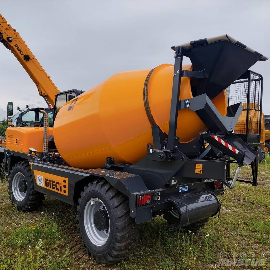 Dieci F7000 خلاطات خرسانة/ملاط