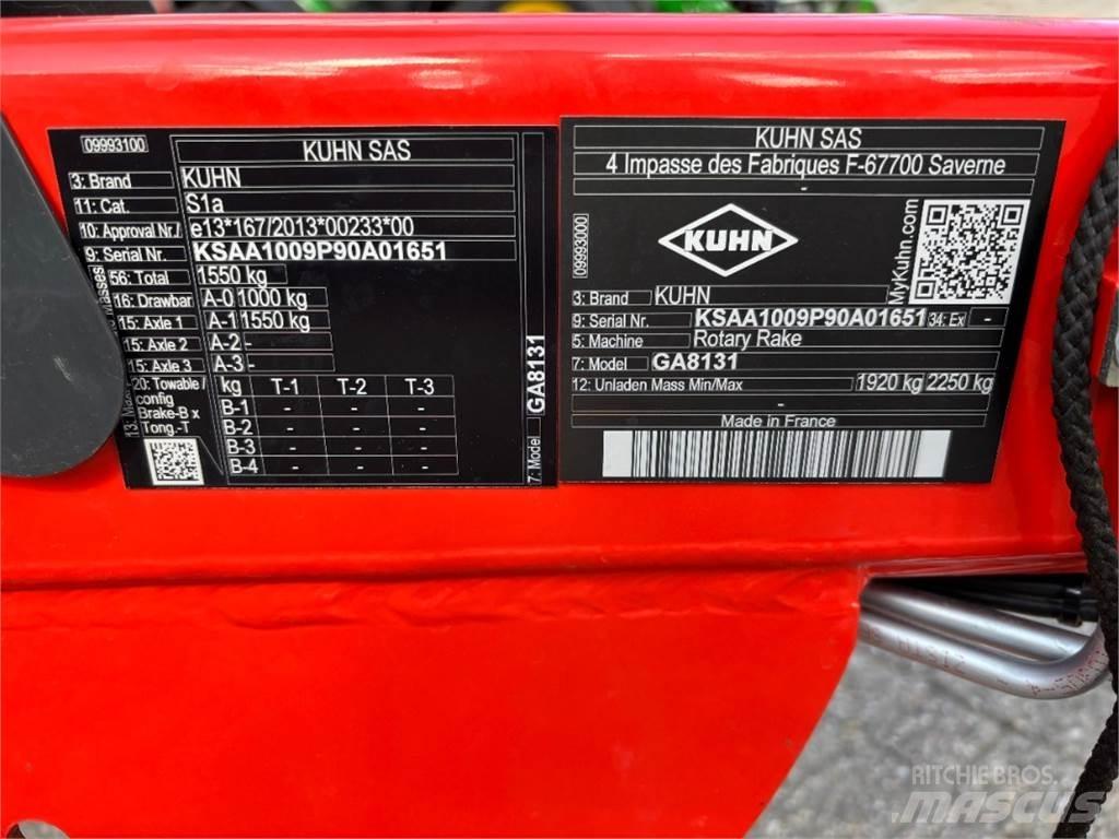 Kuhn GA 8131 معدات حصد