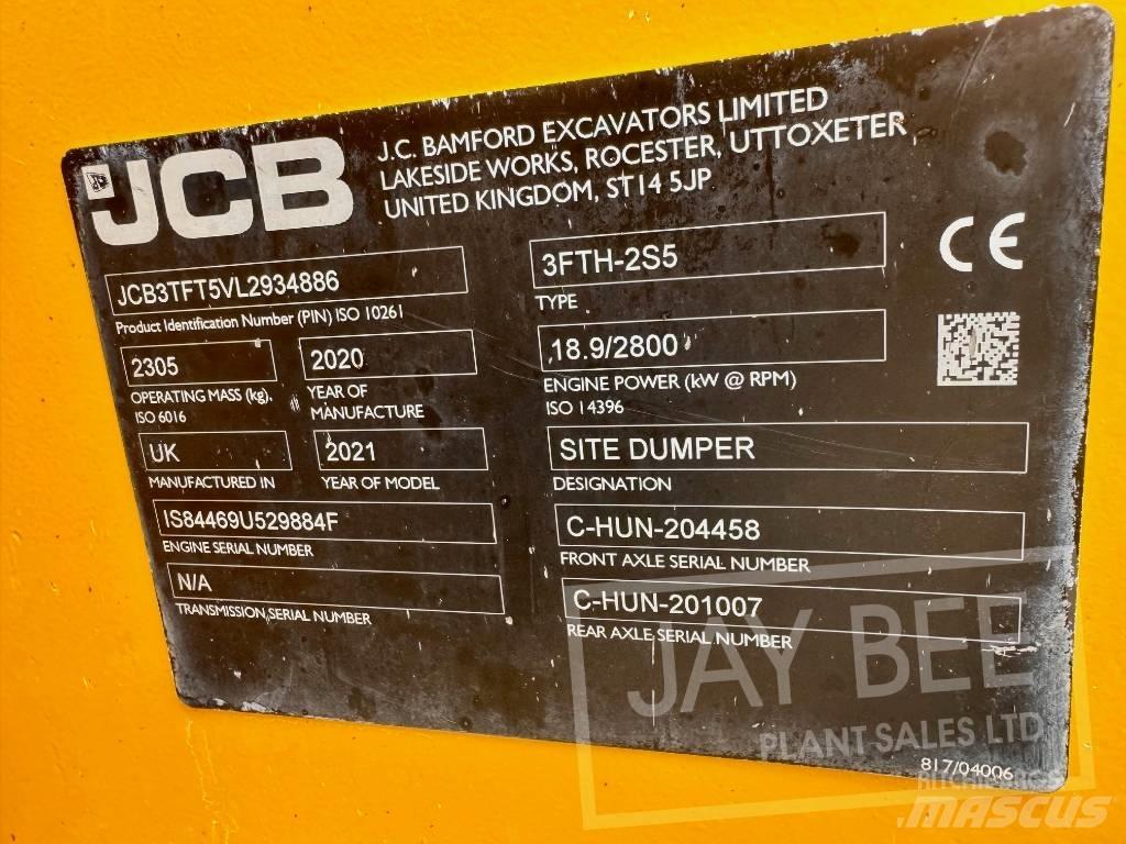 JCB 3 TFT عربات نقل قلابة للمواقع