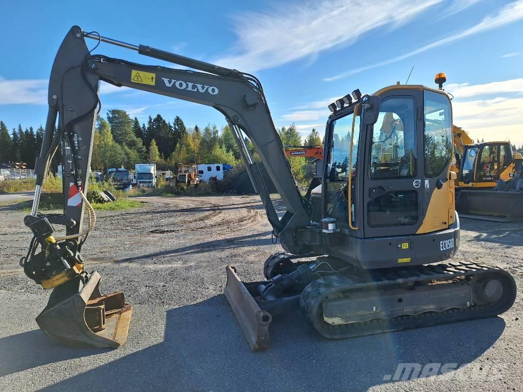 Volvo ECR 58 D حفارات صغيرة أقل من 7 طن (حفارات صغيرة)