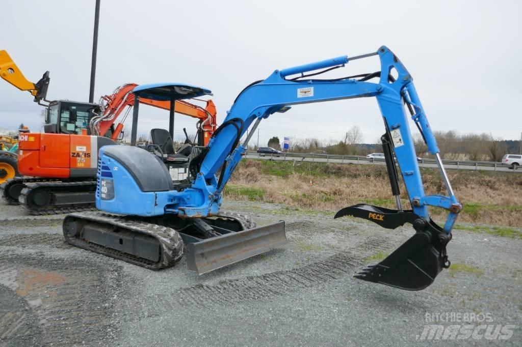 Komatsu PC 40 MR-3 حفارات صغيرة أقل من 7 طن (حفارات صغيرة)