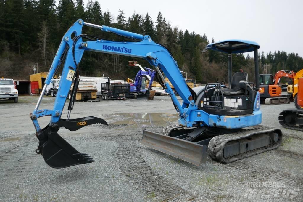 Komatsu PC 40 MR-3 حفارات صغيرة أقل من 7 طن (حفارات صغيرة)