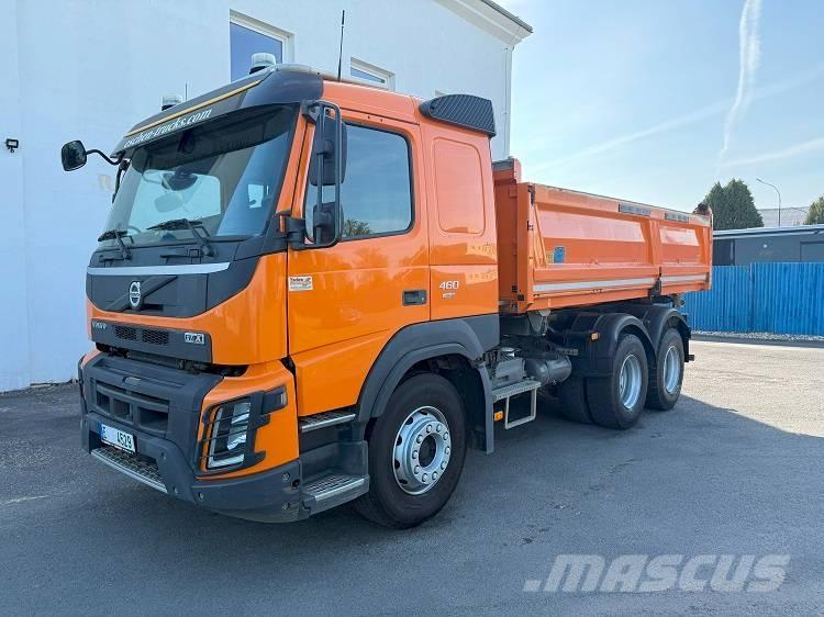 Volvo FMX 460 6x4 شاحنات قلابة