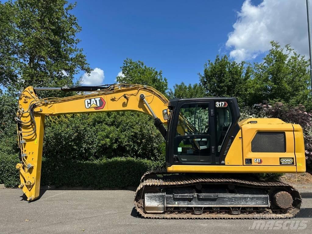CAT 317 حفارات زحافة