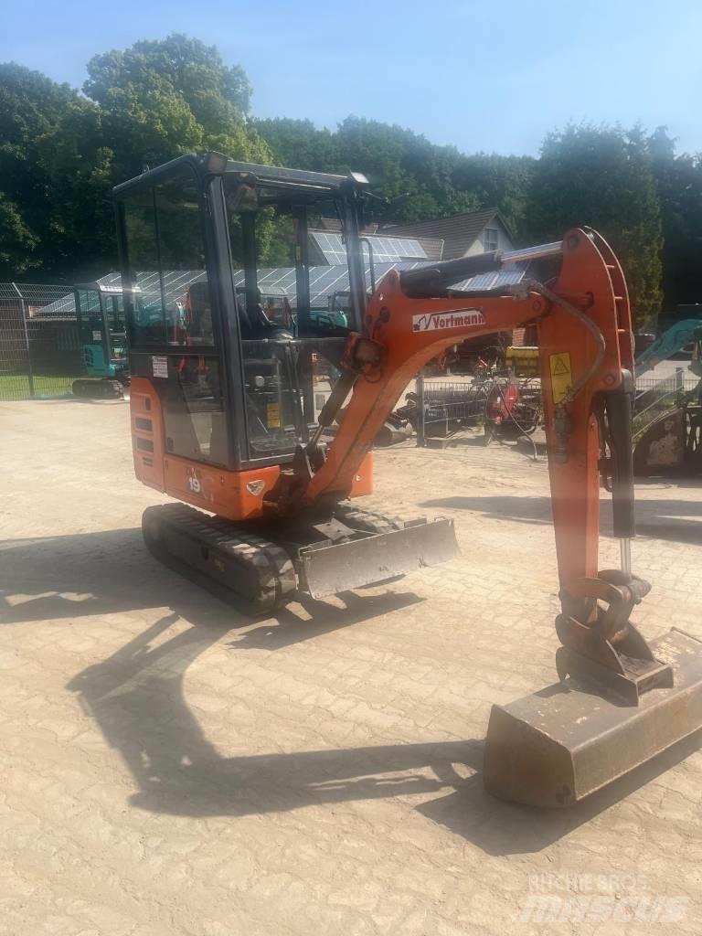 Hitachi ZX 19 حفارات صغيرة أقل من 7 طن (حفارات صغيرة)