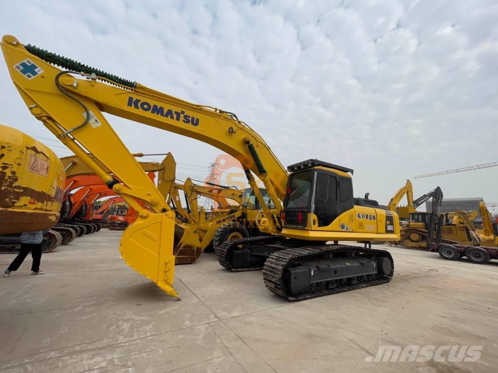 Komatsu PC 360 حفارات زحافة