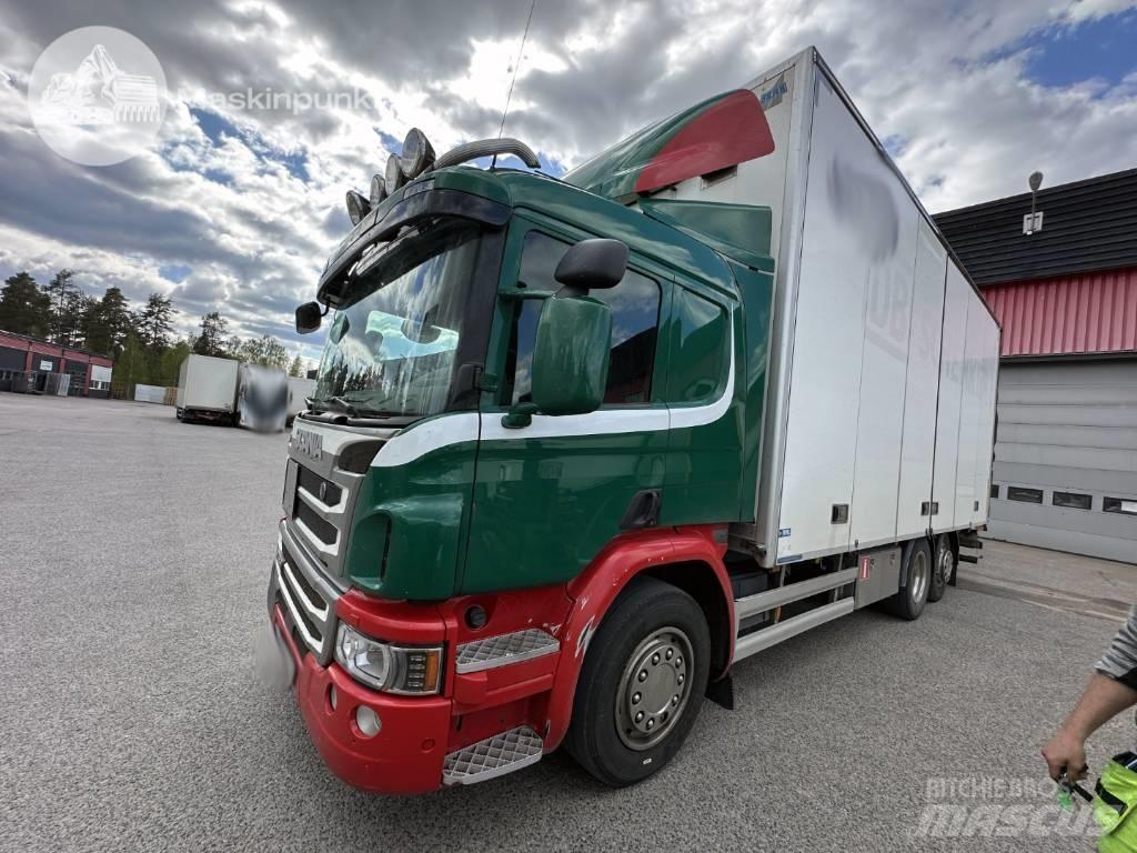 Scania P 450 LB شاحنات ذات هيكل صندوقي