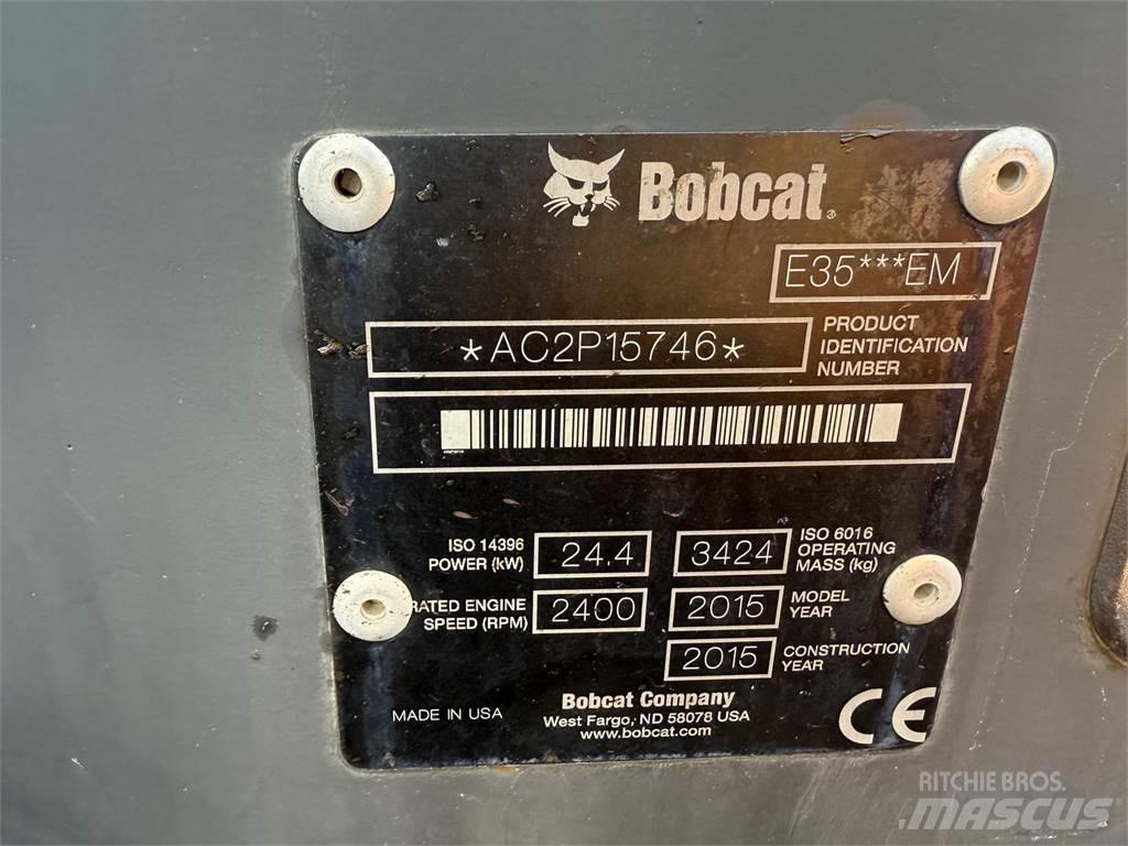 Bobcat E35 حفارات صغيرة أقل من 7 طن (حفارات صغيرة)