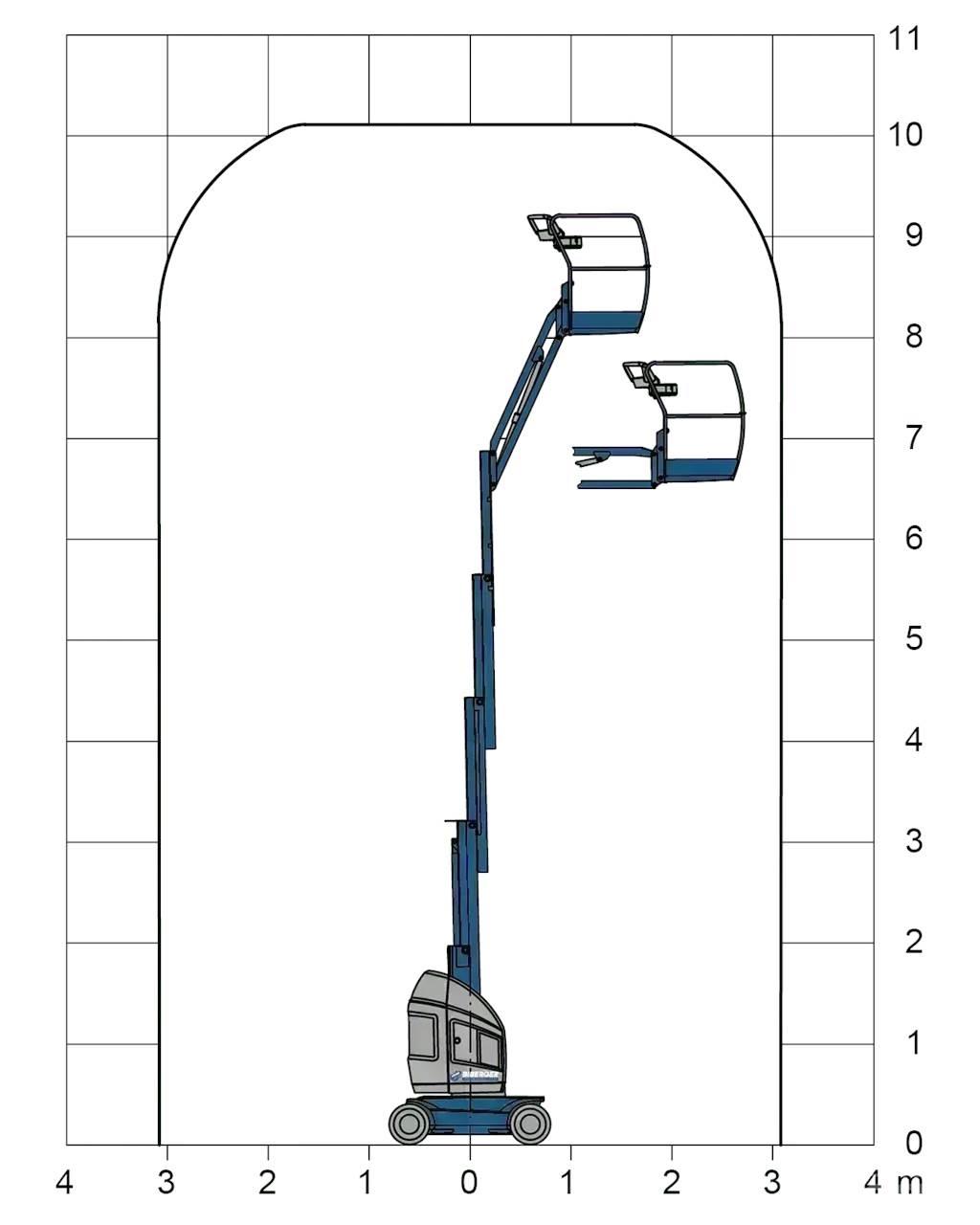 JLG Toucan 10E-L رافعات سلة مفصلية