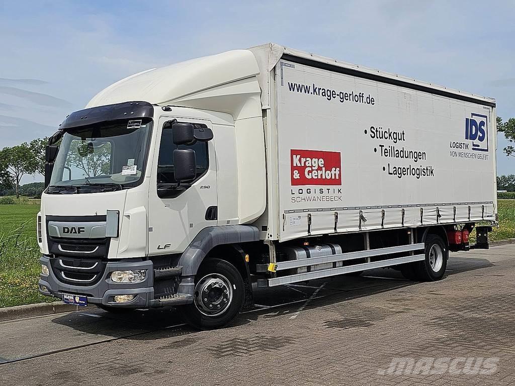 DAF LF 290 16T شاحنات بغطاء جانبي
