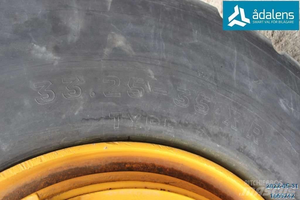  Dumper hjul 33.25-35 الإطارات والعجلات والحافات