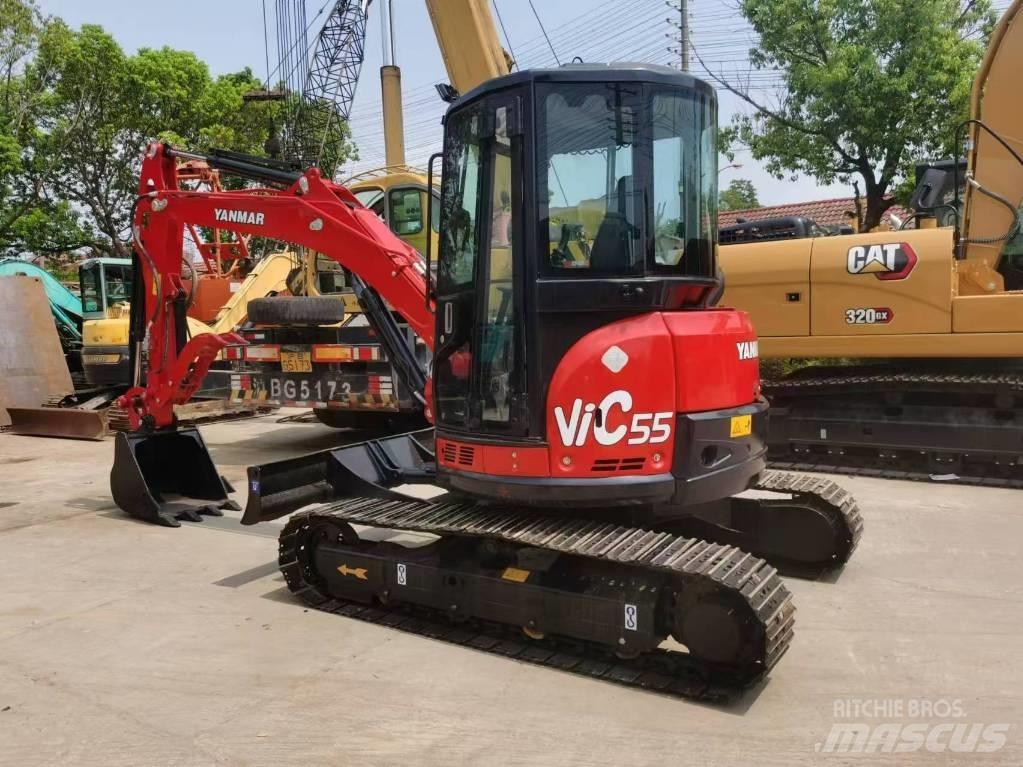 Yanmar Vio 55 حفارات صغيرة أقل من 7 طن (حفارات صغيرة)