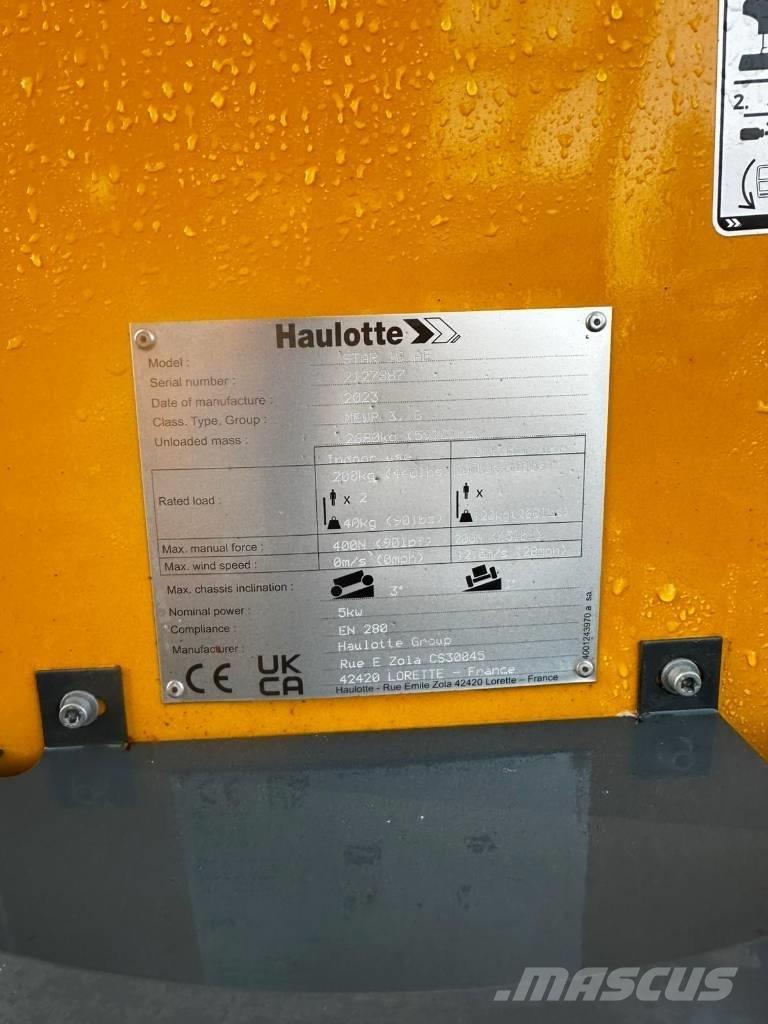 Haulotte Star 10 رافعات السارية الرأسية