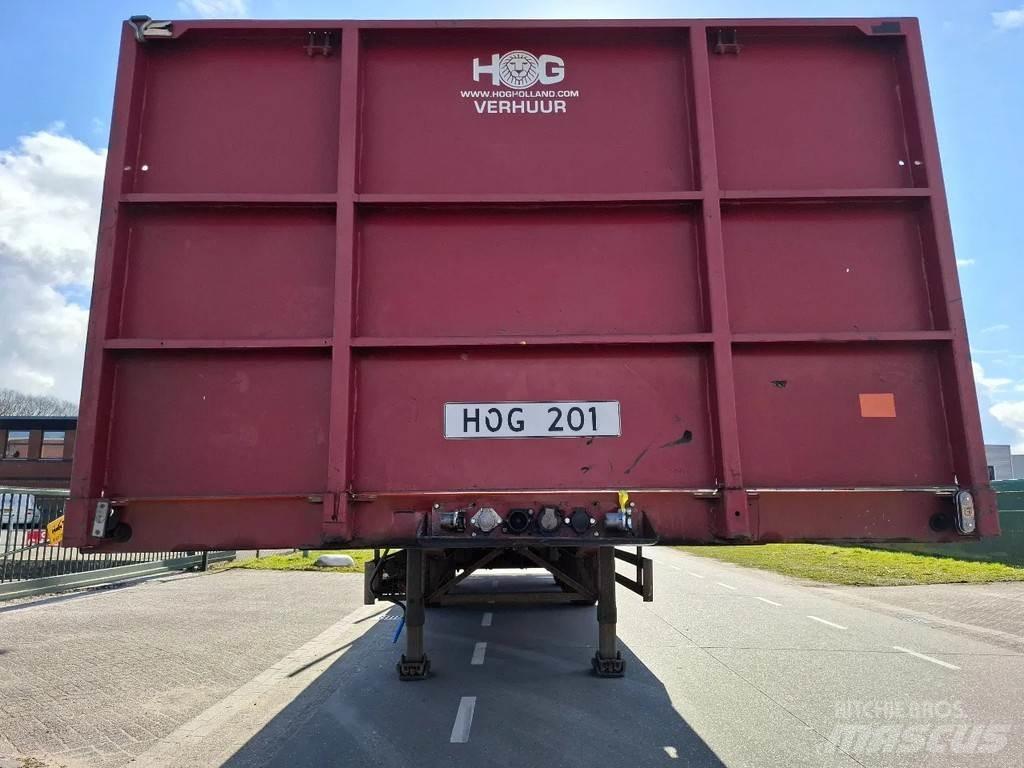 Pacton T3-001 نصف مقطورات مسطحة / مفصلية الجوانب