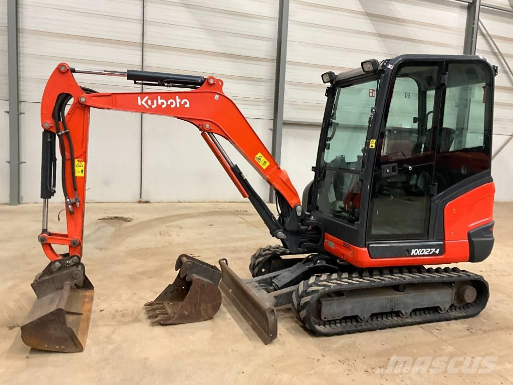 Kubota KX 027-4 HI حفارات صغيرة أقل من 7 طن (حفارات صغيرة)