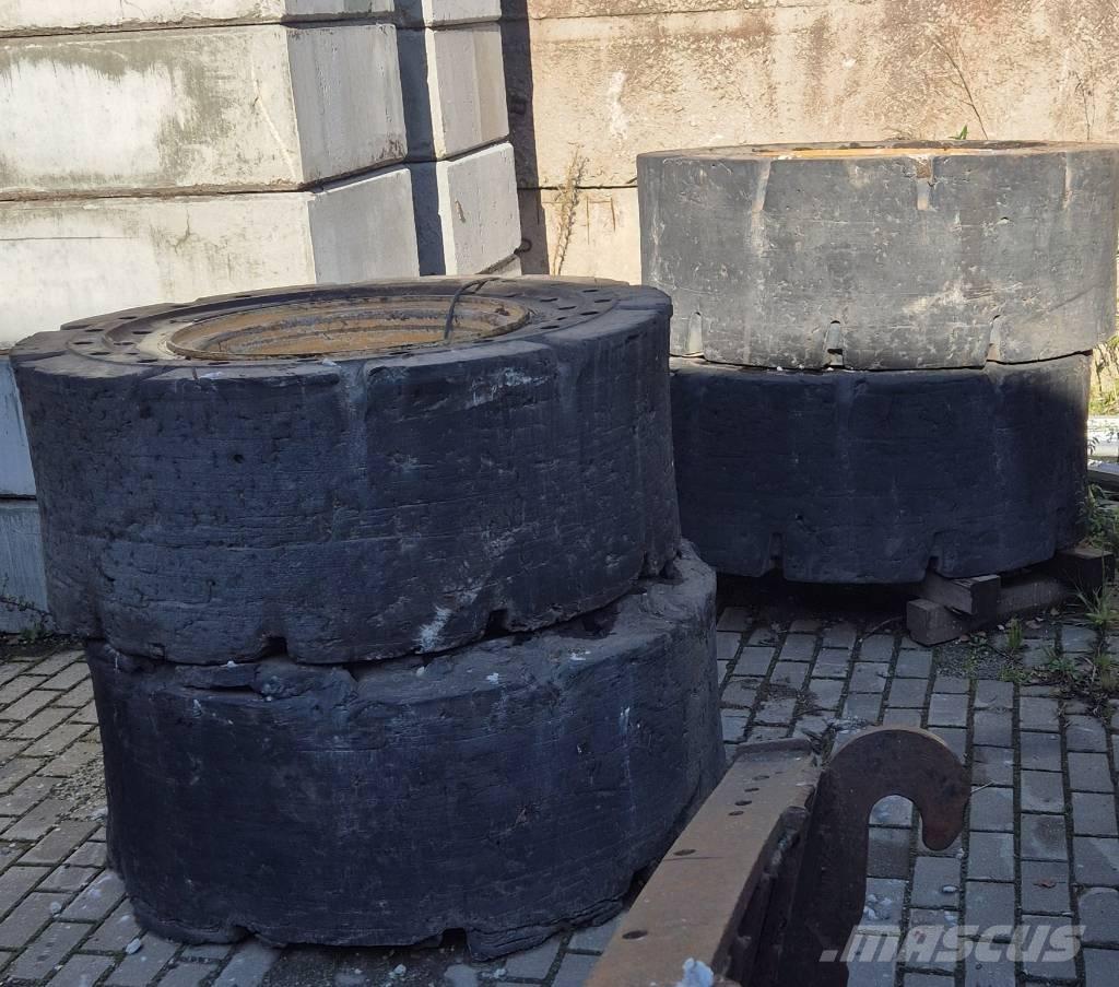 JCB 436 الإطارات والعجلات والحافات