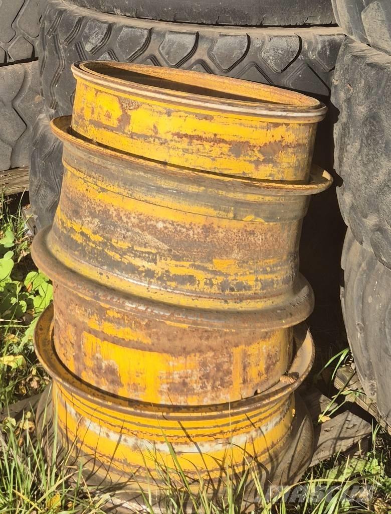 JCB 436 الإطارات والعجلات والحافات