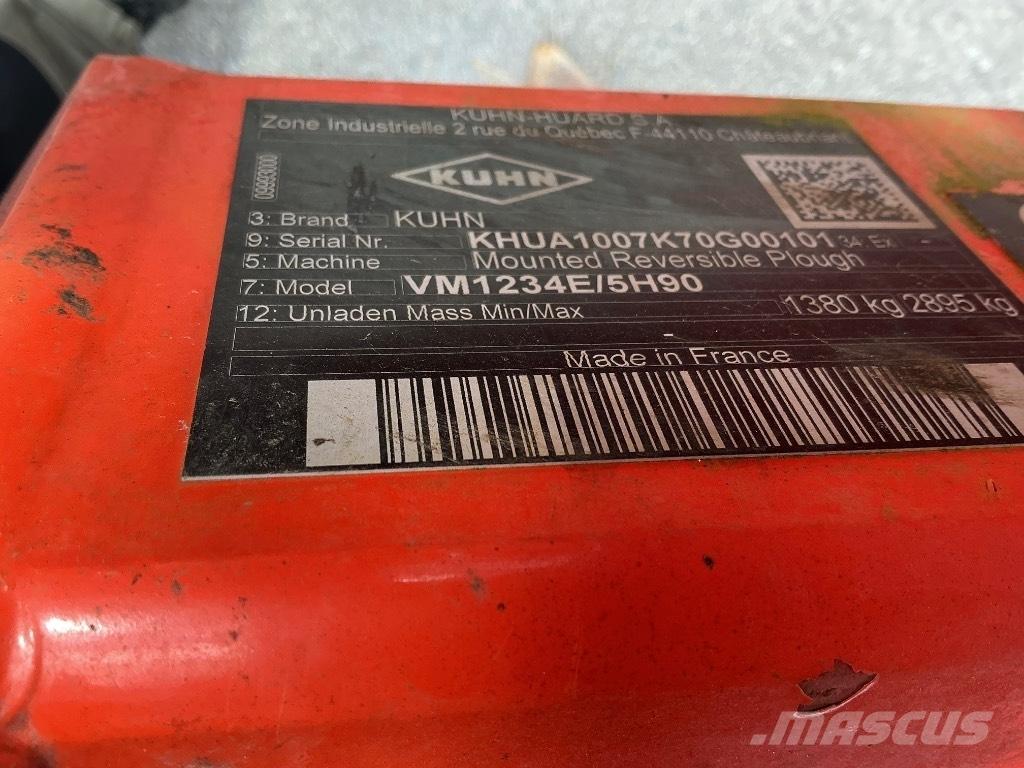 Kuhn Vari-Master 123 محاريث عكسية