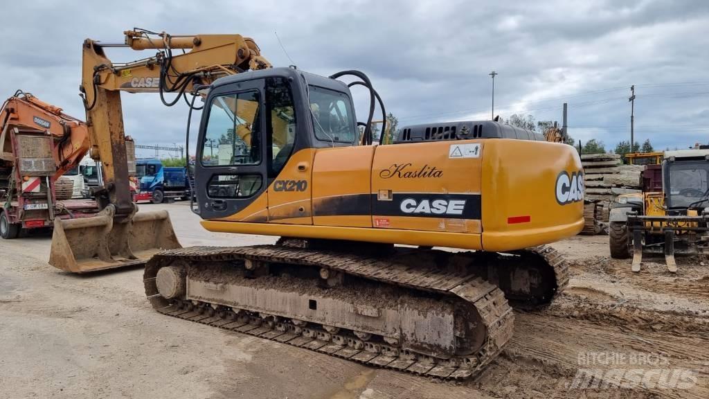 CASE CX 210 LC حفارات زحافة