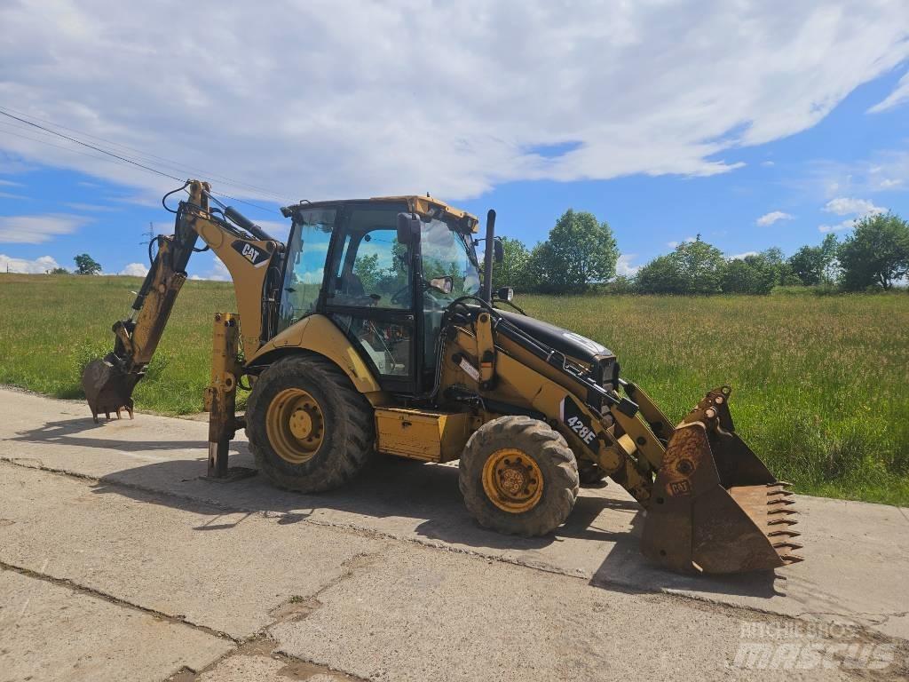 CAT 428 E لوادر ذات جرافات عكسية