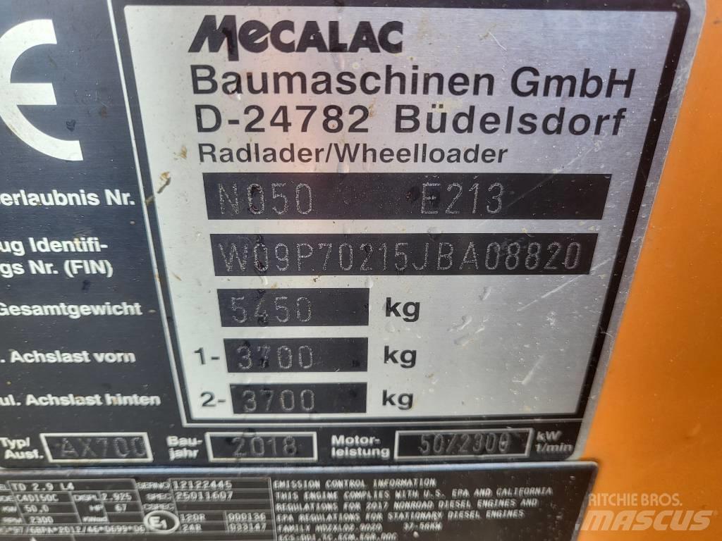 Mecalac AX 700 لوادر بعجل