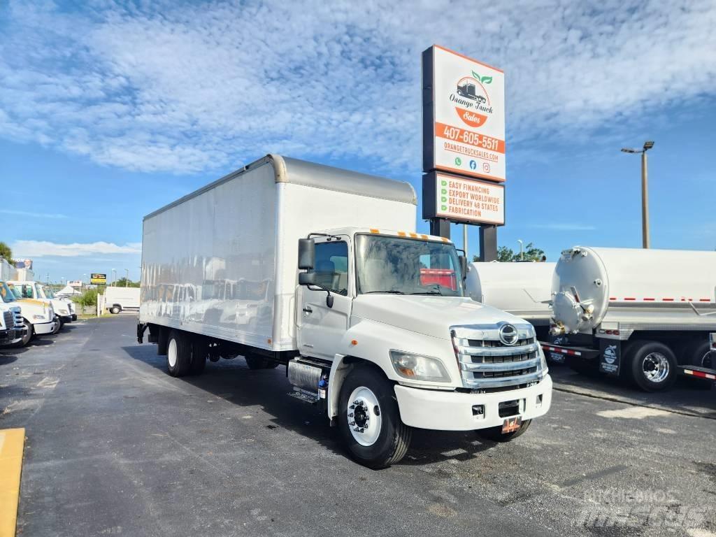 Hino 268 A شاحنات ذات هيكل صندوقي