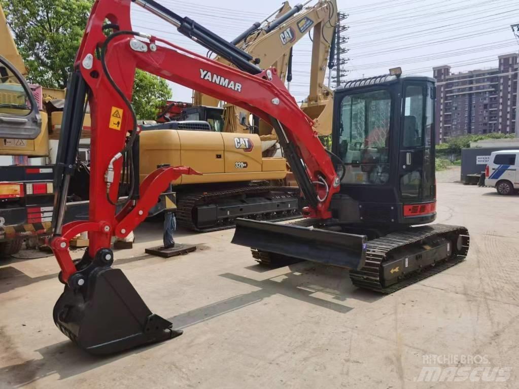 Yanmar Vio 55 حفارات صغيرة أقل من 7 طن (حفارات صغيرة)