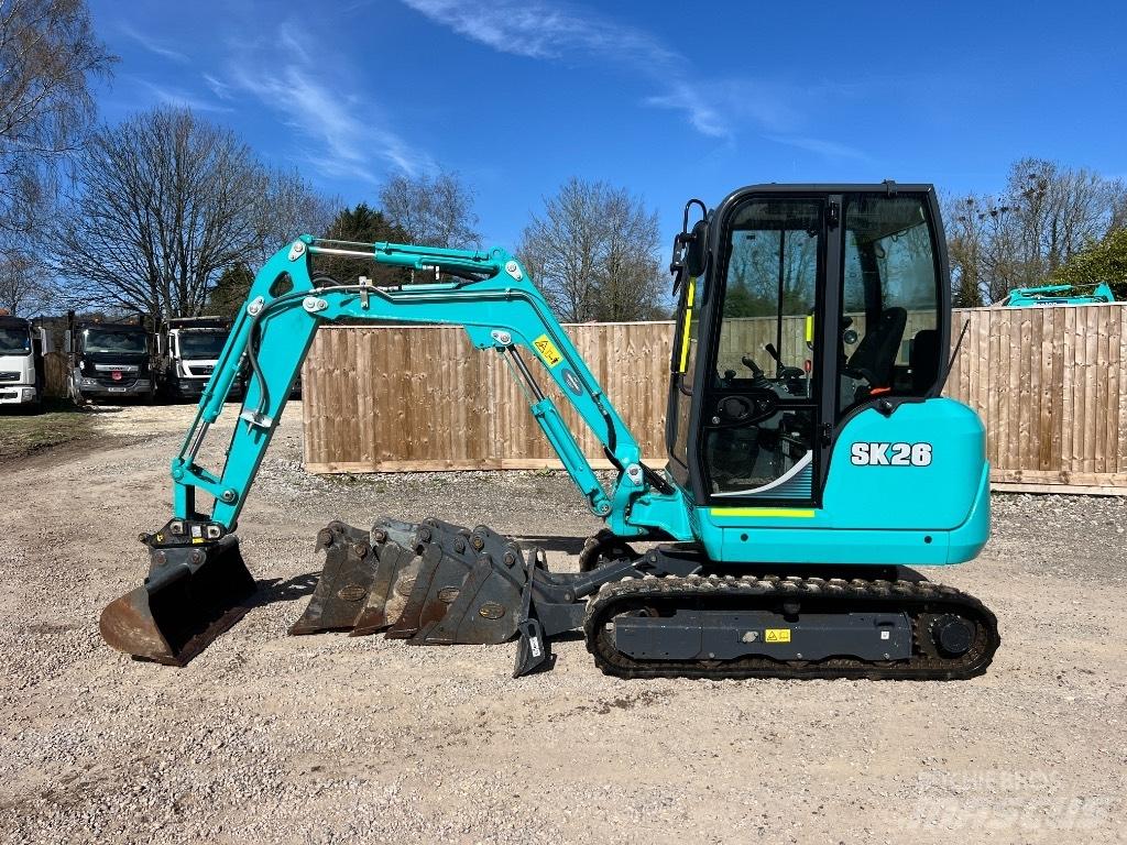 Kobelco SK 26 1E حفارات صغيرة أقل من 7 طن (حفارات صغيرة)