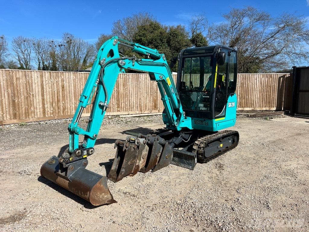 Kobelco SK 26 1E حفارات صغيرة أقل من 7 طن (حفارات صغيرة)