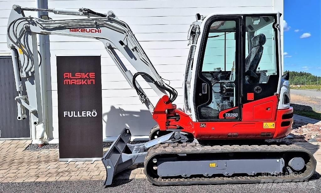 Takeuchi TB260 حفارات صغيرة أقل من 7 طن (حفارات صغيرة)