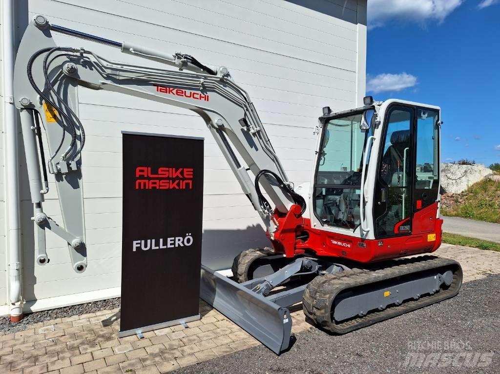 Takeuchi TB260 حفارات صغيرة أقل من 7 طن (حفارات صغيرة)